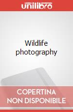 Wildlife photography articolo cartoleria