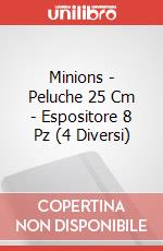Minions - Peluche 25 Cm - Espositore 8 Pz (4 Diversi) articolo cartoleria