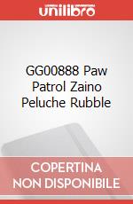 GG00888 Paw Patrol Zaino Peluche Rubble articolo cartoleria