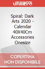 Spiral: Dark Arts 2020 - Calendar 40X40Cm Accessories Onesize articolo cartoleria