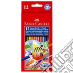Pastelli Castell 12 Red Range Acquerellabili articolo cartoleria di Cartoleria
