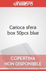 Carioca sfera box 50pcs blue articolo cartoleria