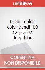 Carioca plus color pencil 4.0 12 pcs 02 deep blue