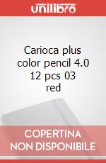 Carioca plus color pencil 4.0 12 pcs 03 red art vari a