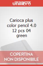 Carioca plus color pencil 4.0 12 pcs 04 green art vari a