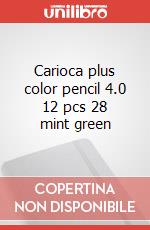 Carioca plus color pencil 4.0 12 pcs 28 mint green art vari a