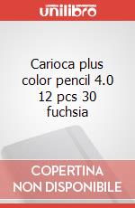 Carioca plus color pencil 4.0 12 pcs 30 fuchsia