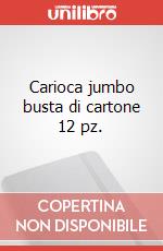 Carioca jumbo busta di cartone 12 pz. articolo cartoleria