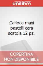 Carioca maxi pastelli cera scatola 12 pz. articolo cartoleria