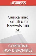 Carioca maxi pastelli cera barattolo 100 pz. articolo cartoleria