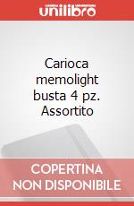 Carioca memolight busta 4 pz. Assortito articolo cartoleria