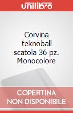 Corvina teknoball scatola 36 pz. Monocolore articolo cartoleria