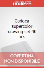 Carioca supercolor drawing set 40 pcs art vari a