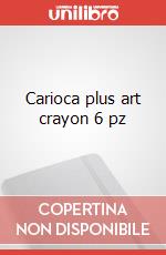 Carioca plus art crayon 6 pz articolo cartoleria