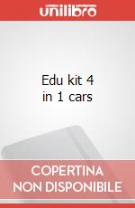 Edu kit 4 in 1 cars art vari a