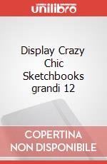 Display Crazy Chic Sketchbooks grandi 12 art vari a