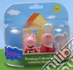 Peppa Pig - Coppia Personaggi Adulto + Bambino articolo cartoleria di Giochi Preziosi