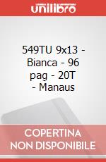 549TU 9x13 - Bianca - 96 pag - 20T - Manaus articolo cartoleria