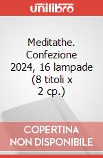 Meditathe. Confezione 2024, 16 lampade (8 titoli x 2 cp.) art vari a