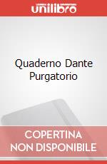 Quaderno Dante Purgatorio art vari a