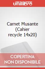 Carnet Musante (Cahier recycle 14x20) articolo cartoleria