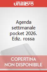 Agenda settimanale pocket 2026. Ediz. rossa art vari a