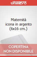 Maternità icona in argento (6x16 cm.) art vari a