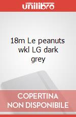 18m Le peanuts wkl LG dark grey articolo cartoleria