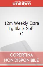 12m Weekly Extra Lg Black Soft C articolo cartoleria