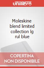 Moleskine blend limited collection lg rul blue articolo cartoleria