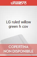 LG ruled willow green h cov articolo cartoleria