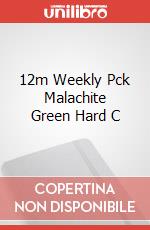 12m Weekly Pck Malachite Green Hard C articolo cartoleria