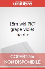 18m wkl PKT grape violet hard c articolo cartoleria