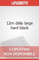 12m daily large hard black articolo cartoleria