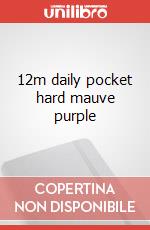 12m daily pocket hard mauve purple articolo cartoleria