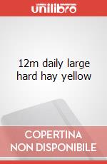 12m daily large hard hay yellow articolo cartoleria