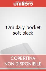 12m daily pocket soft black articolo cartoleria