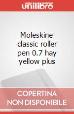 Moleskine classic roller pen 0.7 hay yellow plus articolo cartoleria