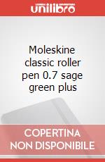 Moleskine classic roller pen 0.7 sage green plus articolo cartoleria