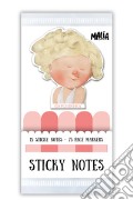 Marilyn. Sticky notes art vari a