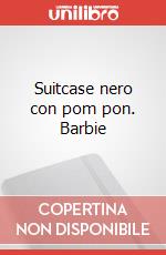 Suitcase nero con pom pon. Barbie