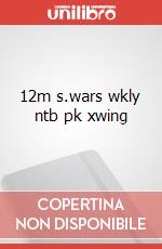 12m s.wars wkly ntb pk xwing articolo cartoleria
