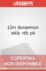 12m doraemon wkly ntb pk articolo cartoleria