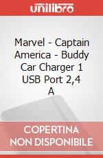Marvel - Captain America - Buddy Car Charger 1 USB Port 2,4 A articolo cartoleria