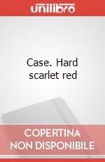 Case. Hard scarlet red articolo cartoleria