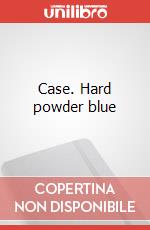 Case. Hard powder blue articolo cartoleria