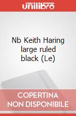 Nb Keith Haring large ruled black (Le) articolo cartoleria