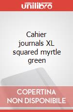 Cahier journals XL squared myrtle green articolo cartoleria
