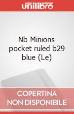 Nb Minions pocket ruled b29 blue (Le) articolo cartoleria