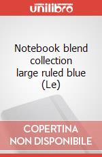 Notebook blend collection large ruled blue (Le) articolo cartoleria